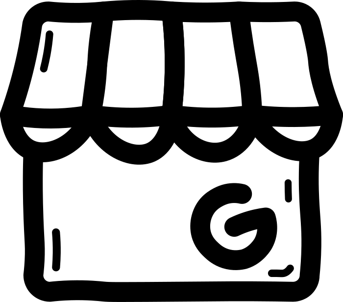 Das handgezeichnete Icon für Google Business von Bean Bank im verspielten Strich der Marke