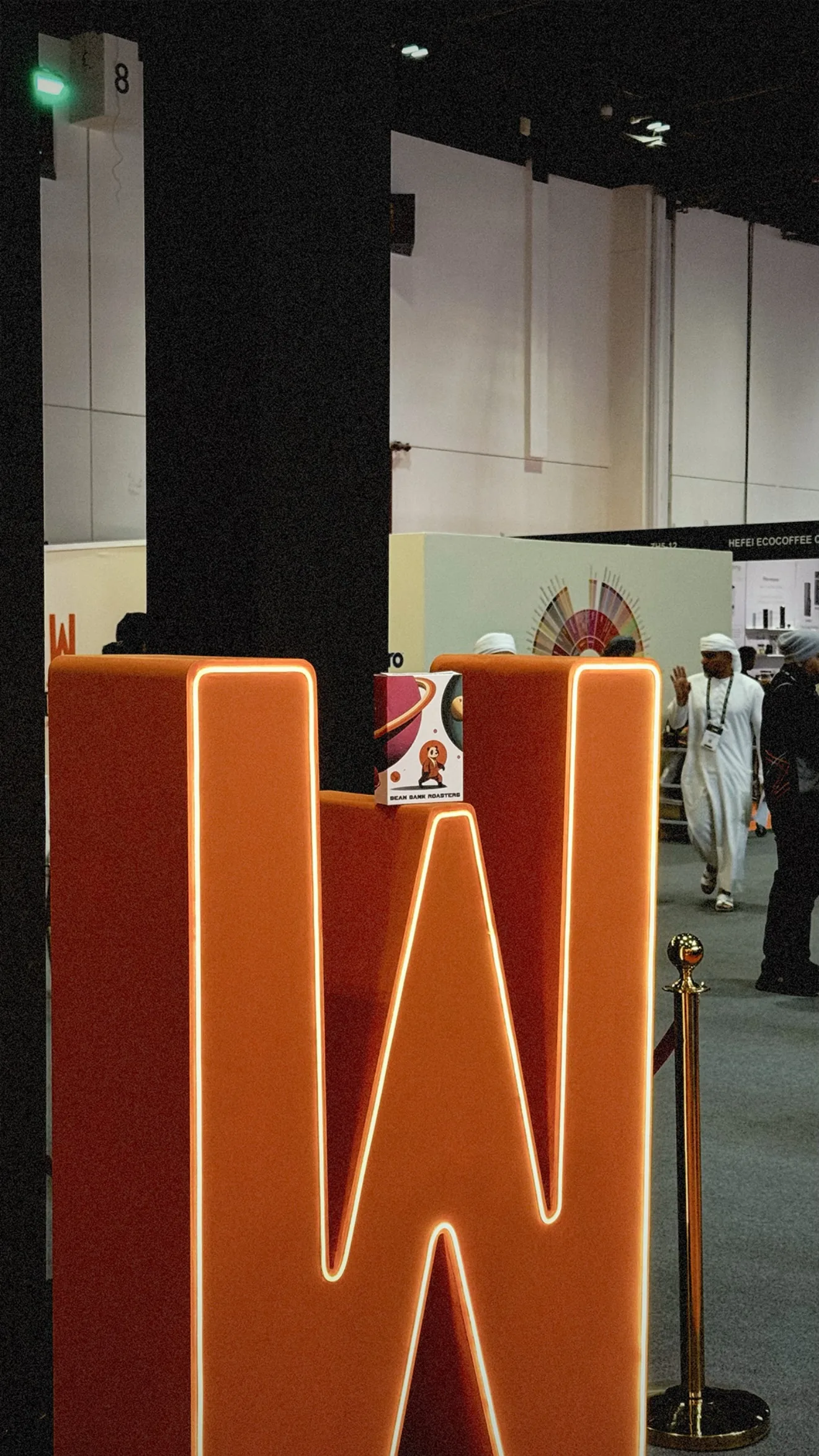 Der Auftritt von Bean Bank auf der Kaffeemesse World of Coffee in Dubai