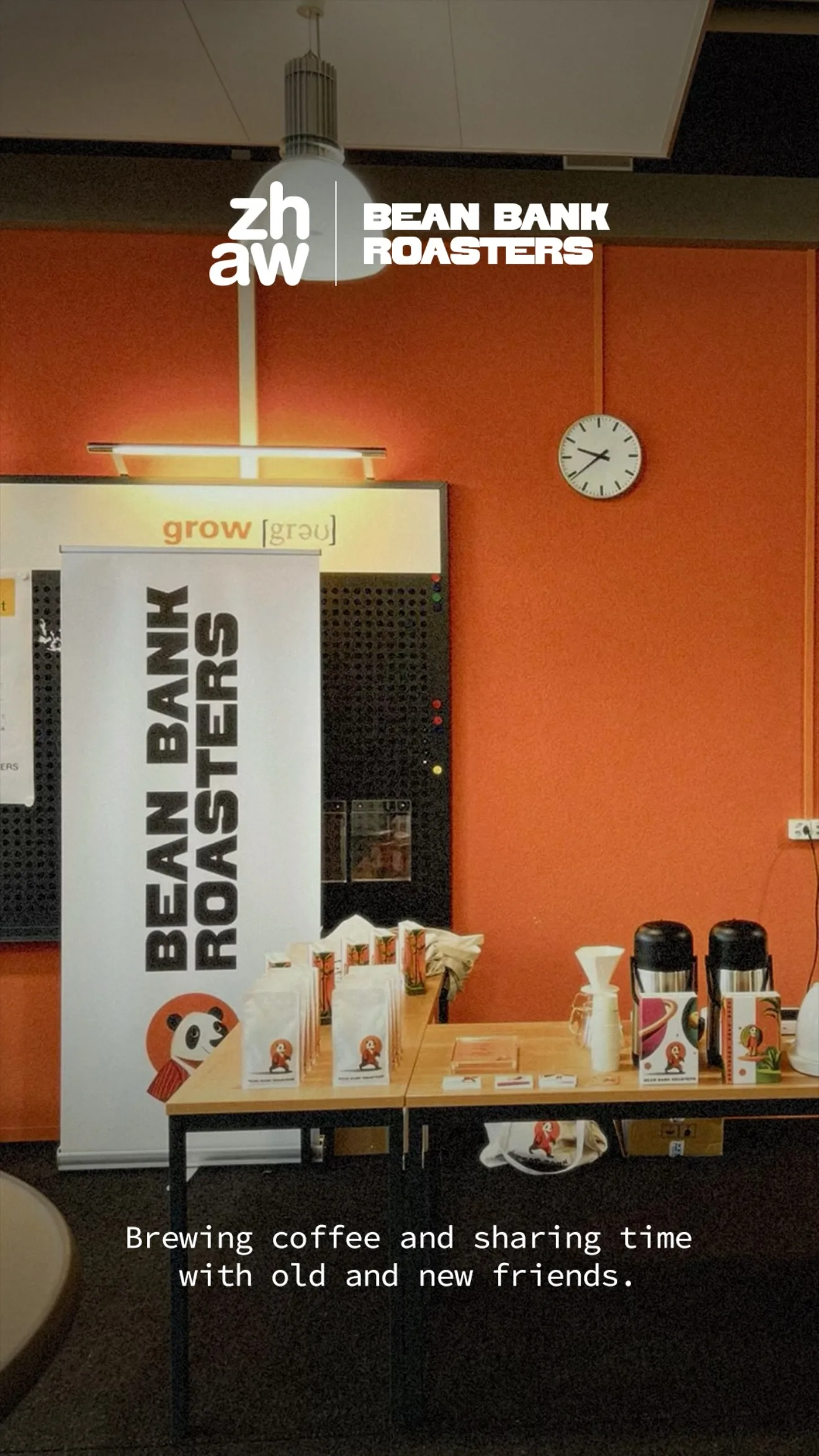 Der Auftritt von Bean Bank bei einer Veranstaltung der ZHAW im Rahmen von Grow