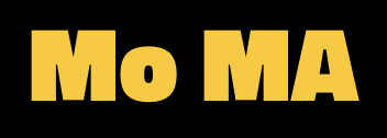 Das Logo von Café MoMa, abgestimmt auf Raum und Angebot des Cafés