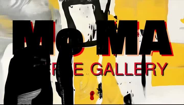 Das Titelmotiv zu Café MoMa mit Corporate Design und Website des Cafés