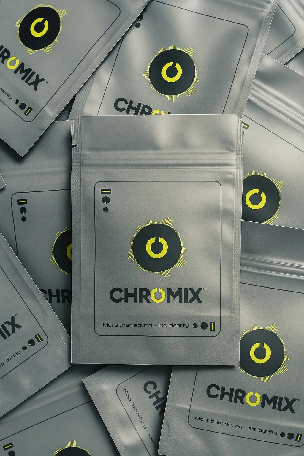 Verpackungsdesign für ChromixGear: Beutel