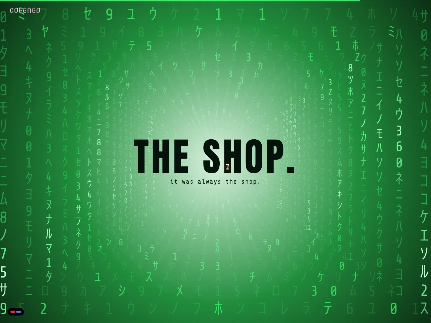 Die helle Ansicht des Shops auf der interaktiven Website von COFENEO