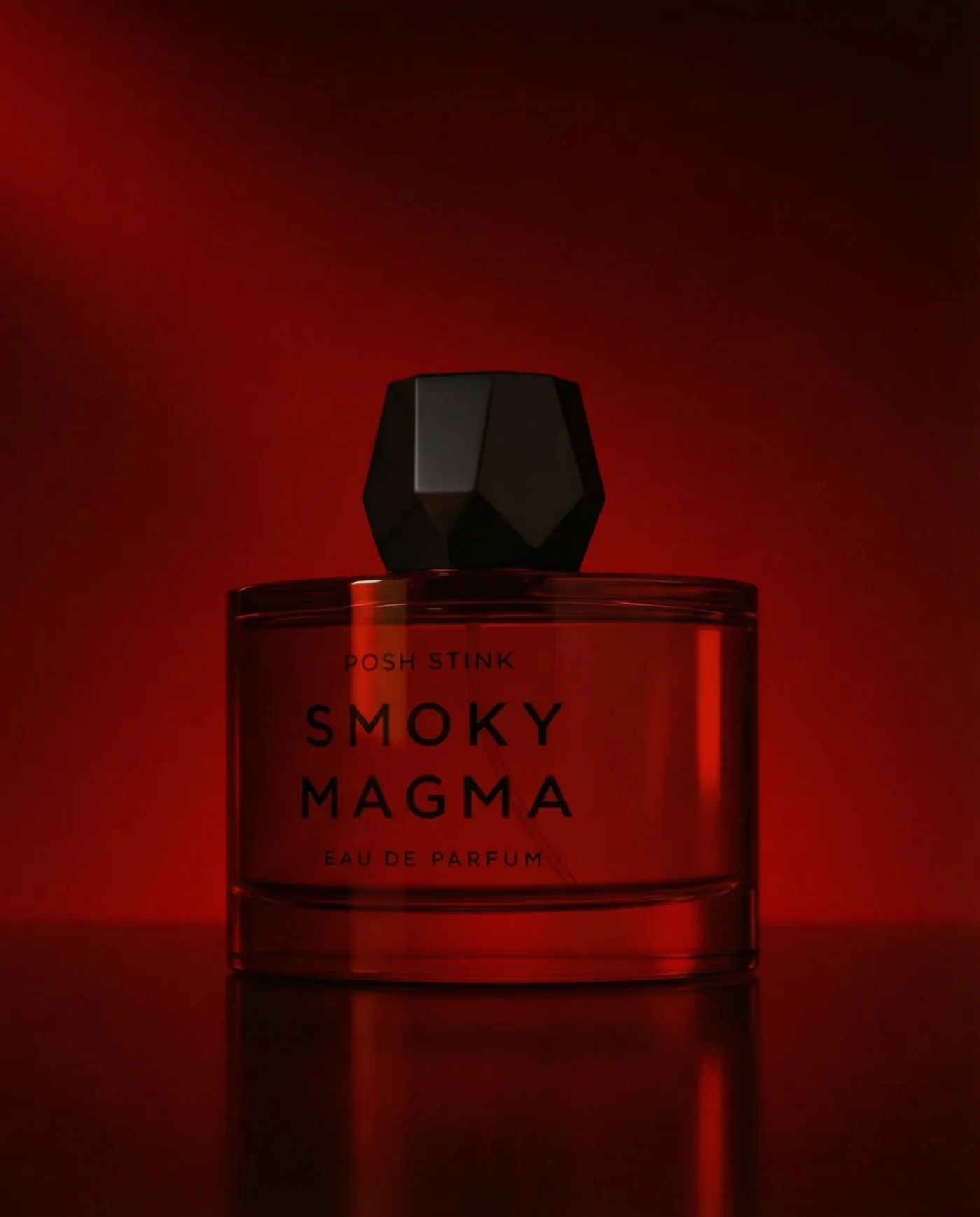 Verpackungsdesign für Posh Stink: Flakon Smoky Magma