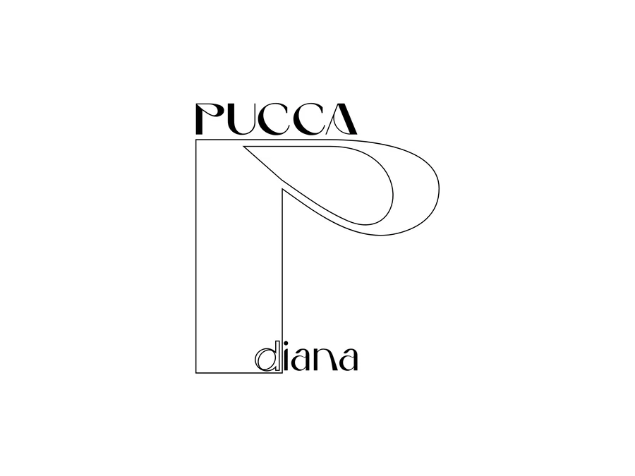 Die vierte Variante aus dem Logosystem von Pucca Diana in Weiß