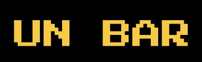 Das Logo von UN BAR, Teil des Corporate Designs der Bar, gestaltet von Alkeme Design